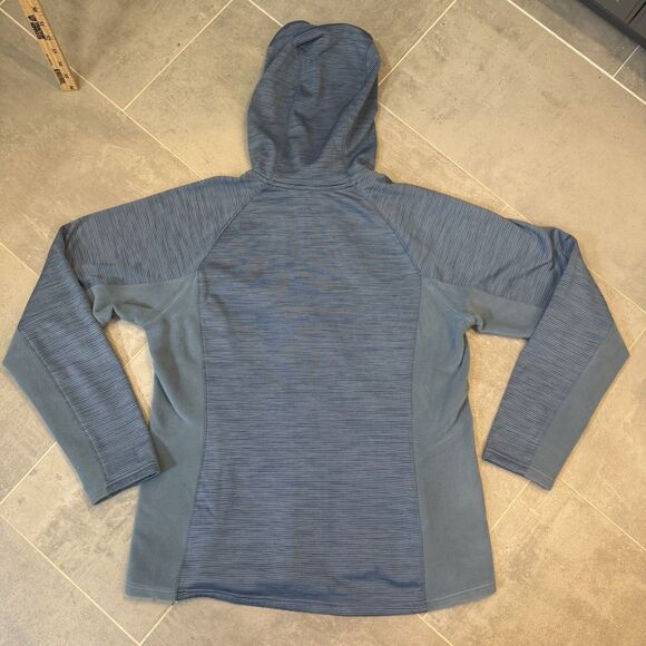 The North Face Women’s Mash Up Jacket Fleece Blue Neon Orange Size XL – EUC - Picture 10 of 14